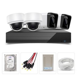 Picture of Hifocus 4CH DVR 4 cameras & Accessories Combo 